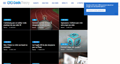 Desktop Screenshot of geektheory.fr